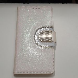 case for iphone xs max 6.5" color white-silver new